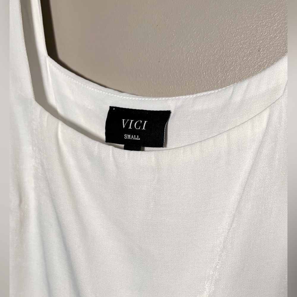 Vici White mini dress size s - Picture 7 of 8